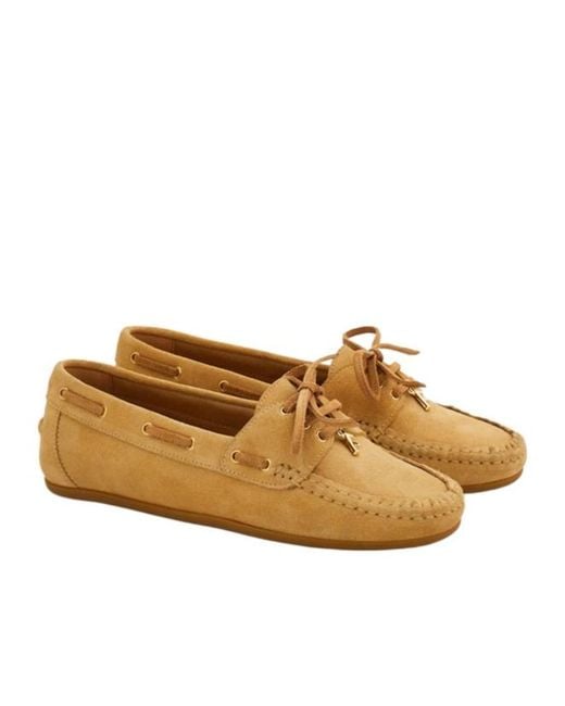 Ferragamo Natural Ferragamo Flippy Bow Detail Flat Shoes