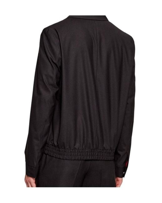 Boss Black Hugo Zip-Up Bomber Jacket for men