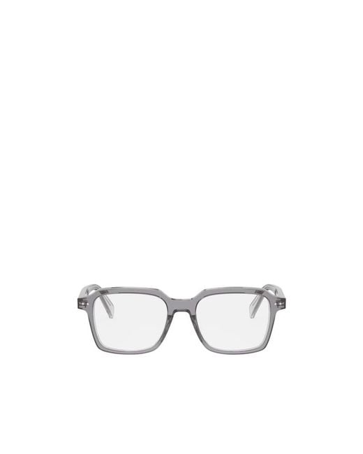 Céline White Full Frame Plain Mirror