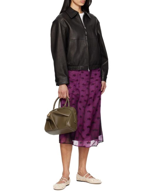 Marc Jacobs Brown The Small Wave Handbag