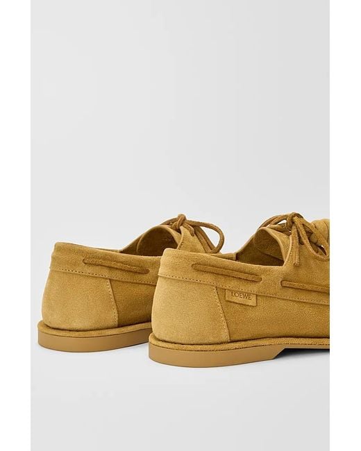 Loewe Multicolor Campo Boat Shoe for men