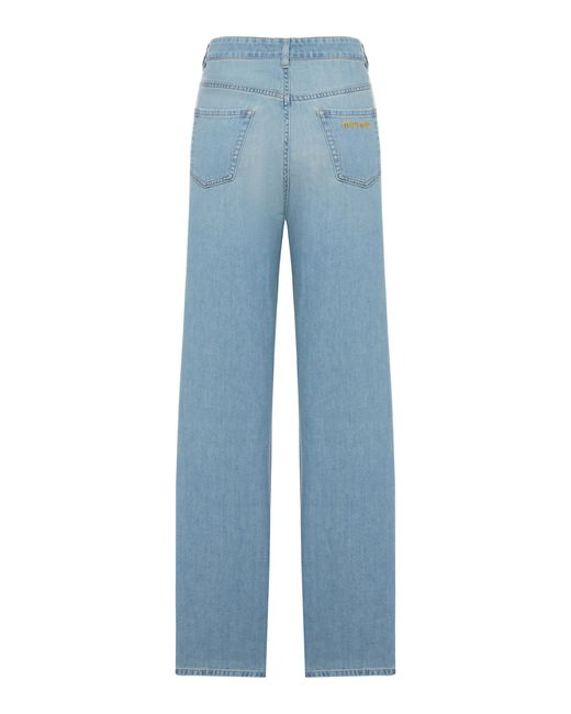 Miu Miu Blue Straight Leg Jeans