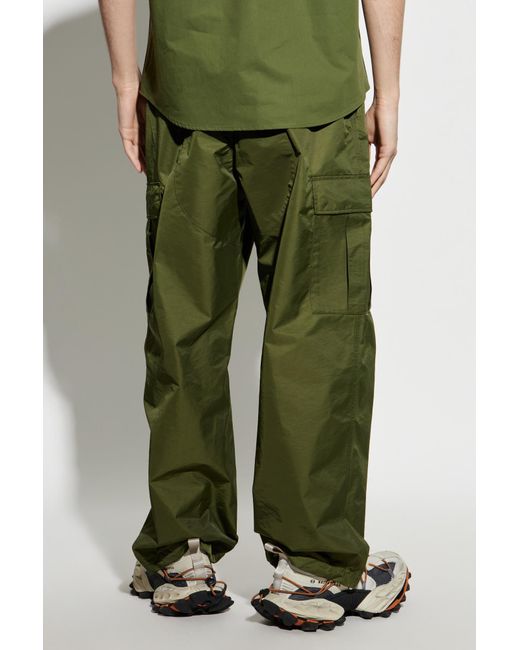 KENZO Green Pants for men
