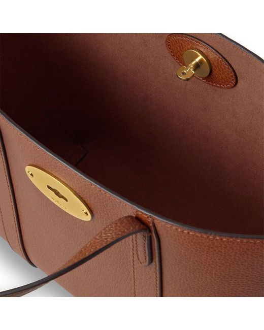 Mulberry Brown Simple Handbag