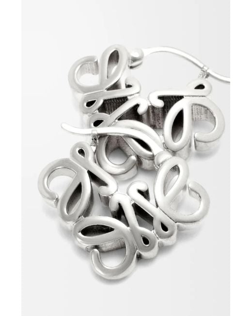 Loewe Metallic Logo Earrings
