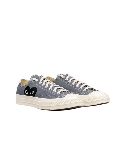 COMME DES GARÇONS PLAY White Logo Lace-Up Casual Shoes for men
