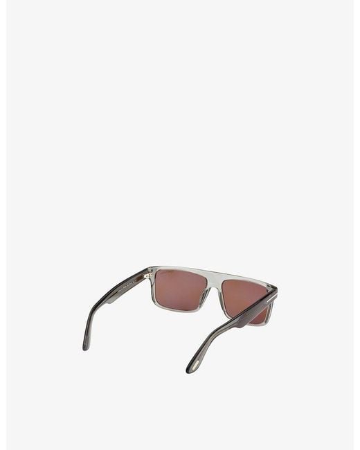 Tom Ford Multicolor Eyewear Rectangular-Frame Sunglasses for men