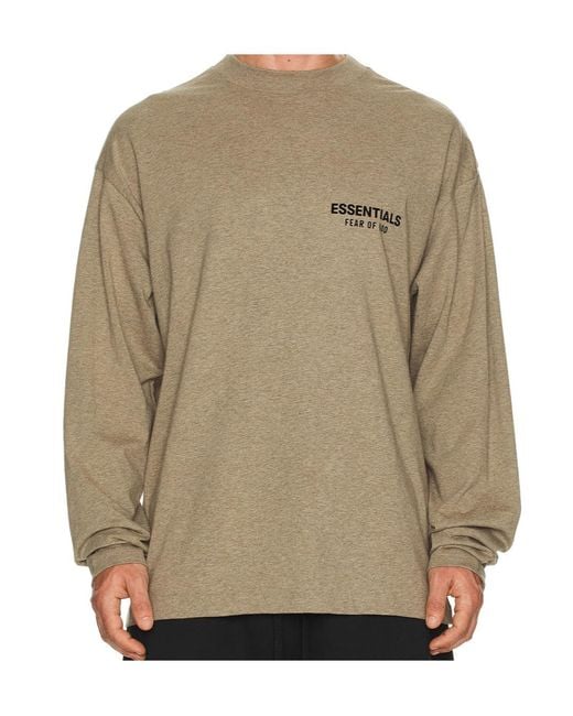 Fear Of God Natural Long-Sleeve T-Shirt for men