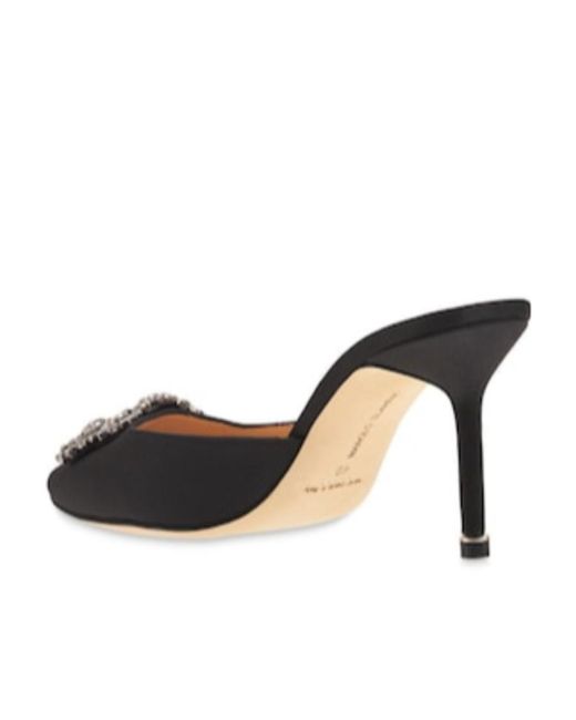 Manolo Blahnik Multicolor Logo Muller Shoes