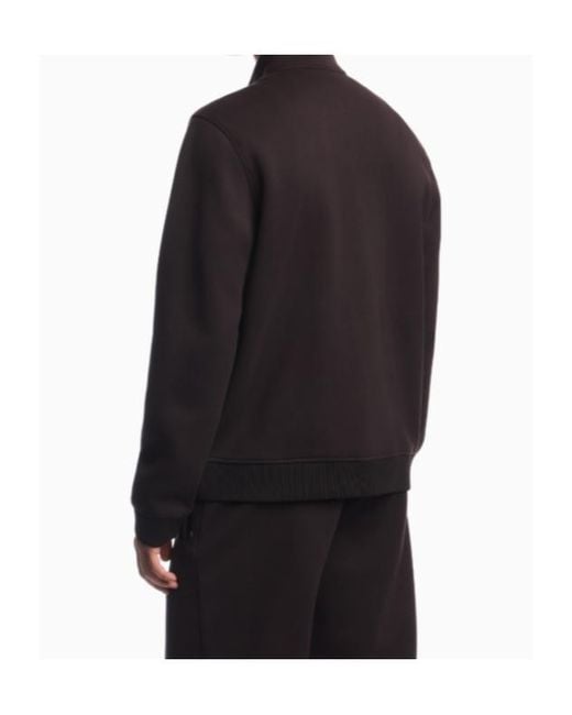 Emporio Armani Blue Full-Zip Sweatshirt for men