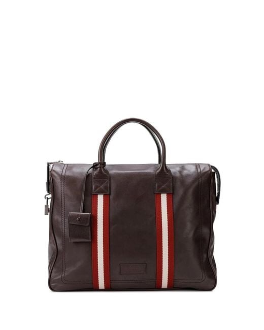 Bally Black Logo Handbag for men