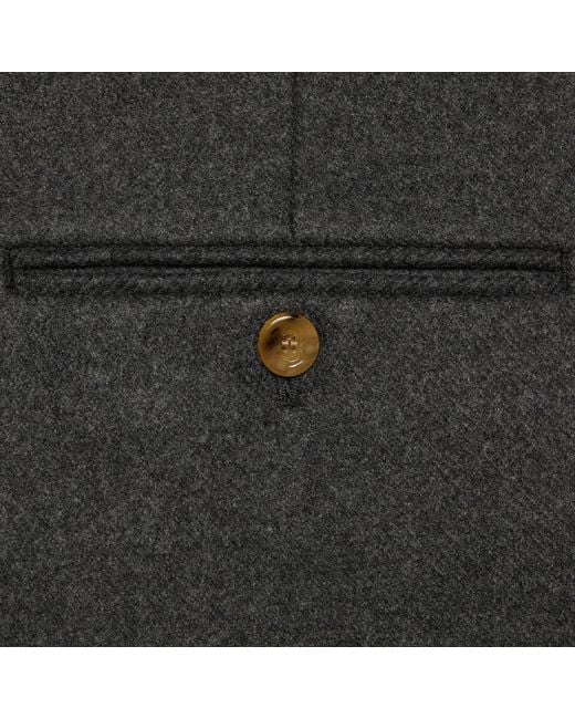 Gucci Gray Straight Leg Tailored Pants for men
