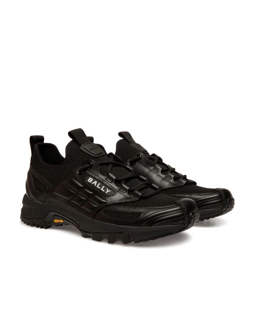 Bally Black Faster Trainers for men