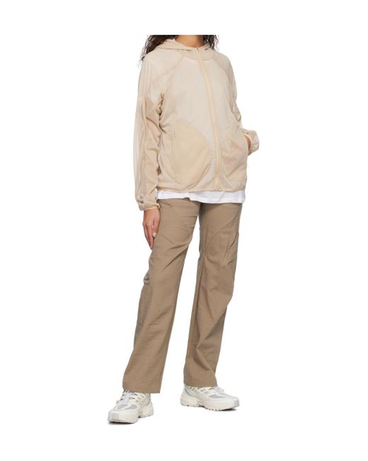 Post Archive Faction PAF Natural Textured Straight-Leg Trousers