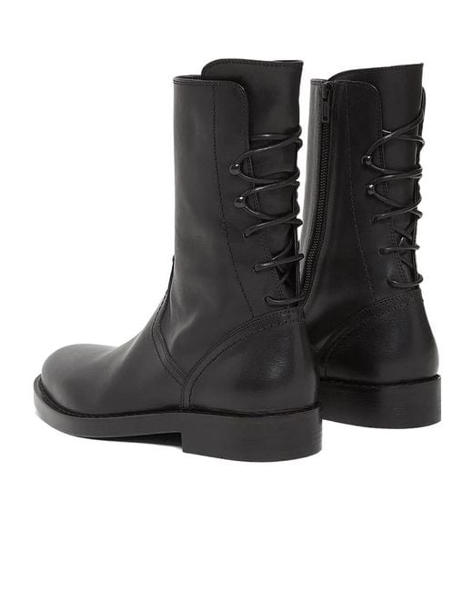 Ann Demeulemeester Black Heiko Ankle Boots for men