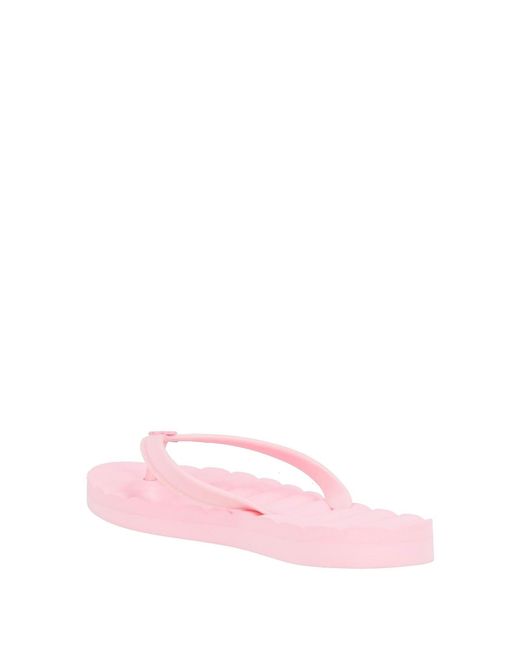 Tory Burch Pink Minimalist Comfortable Flip-Flops