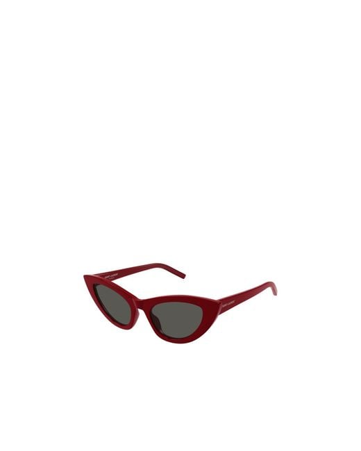 Saint Laurent Black Eyewear Cat Eye Sunglasses