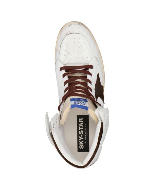 Golden Goose Deluxe Brand Natural Sky Star Lace-Up Sneakers for men