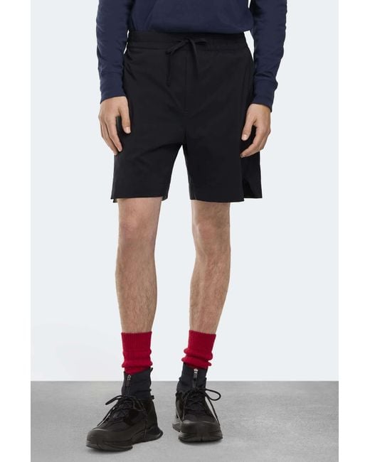 Canada Goose Black Killarney Drawstring Track Shorts for men