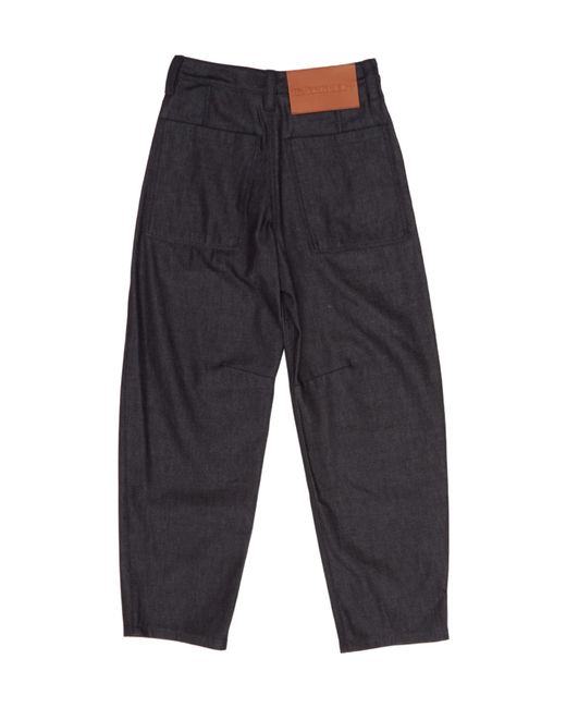 Jil Sander Blue Twill Jeans
