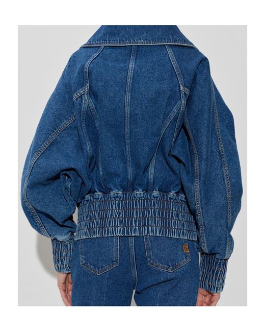 Balmain Blue Denim Jackets