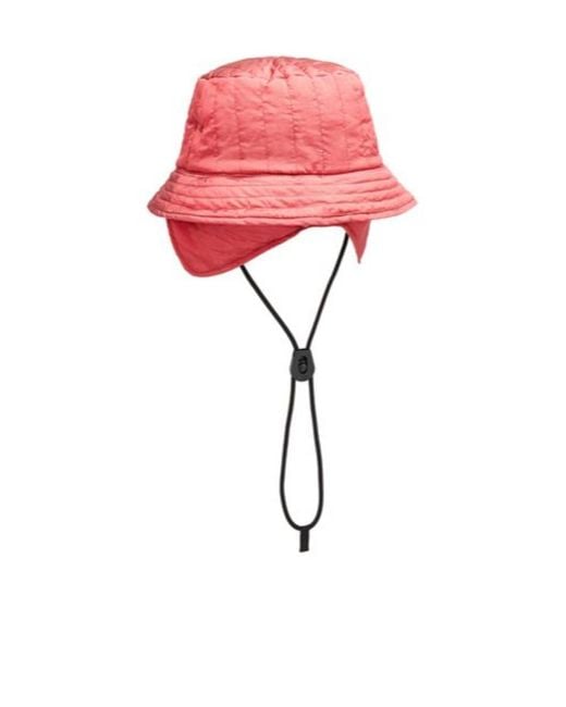 Stone Island Pink Compass-Motif Bucket Hat for men