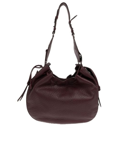 Isabel Marant Brown Bolton Drawstring Hobo Bag