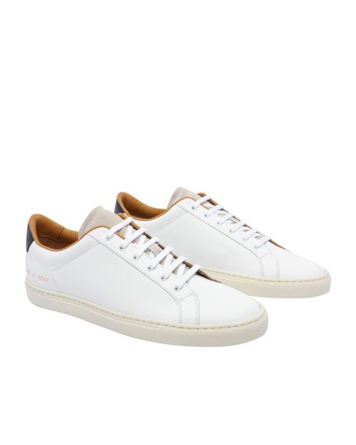 Common Projects White Lace Up Sneakers for men