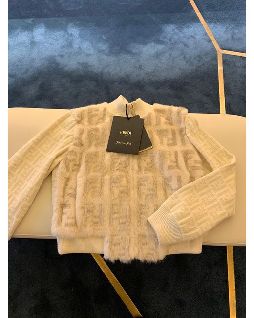 Fendi Natural Mink Bomber
