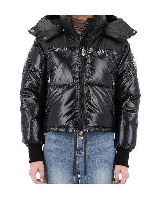 Pyrenex Black Hooded Down Jacket