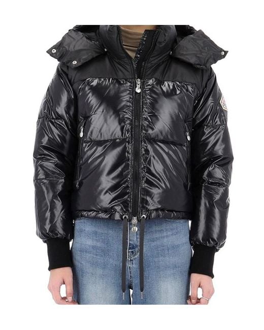 Pyrenex Black Hooded Down Jacket