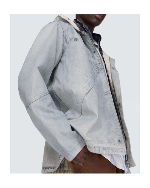 RANRA Gray Lod Denim Jacket for men
