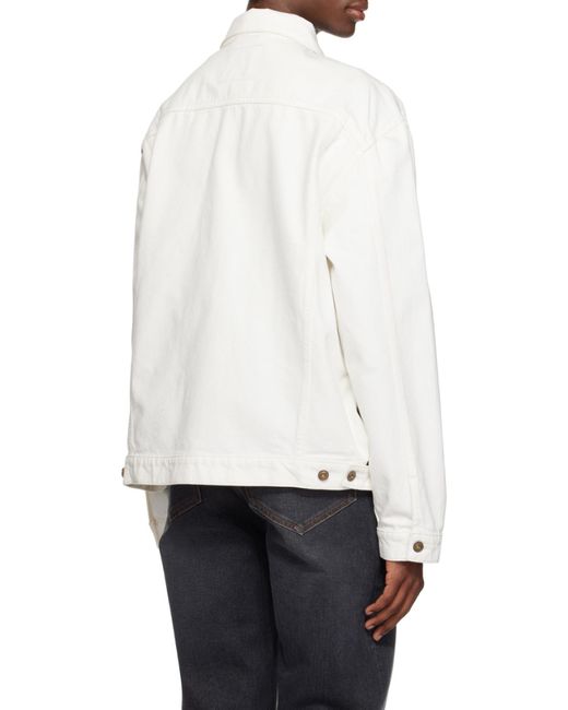 Y. Project Gray Wire Denim Jacket for men