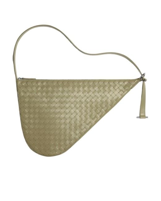 Bottega Veneta Natural Virgule Logo Cross-Body Bag for men