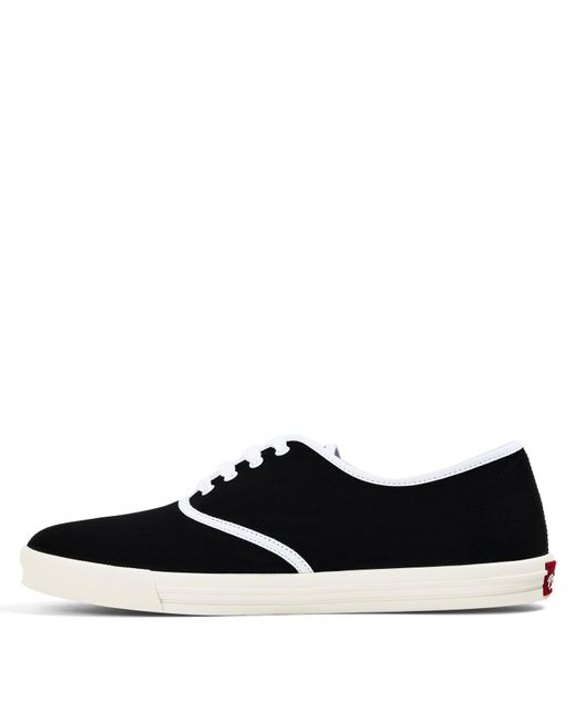 Prada Black Breathable Canvas Shoes for men