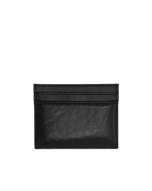 Saint Laurent Black Letter Logo Card Bag