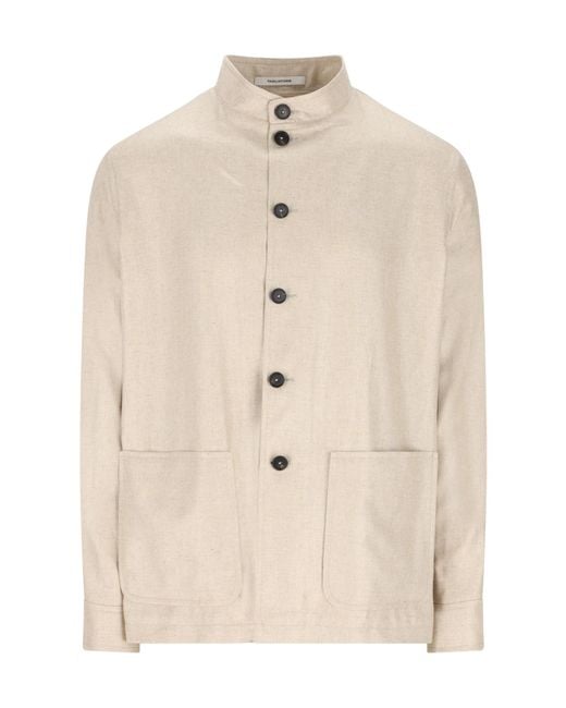 Tagliatore Natural Klein Button-Up Jacket for men