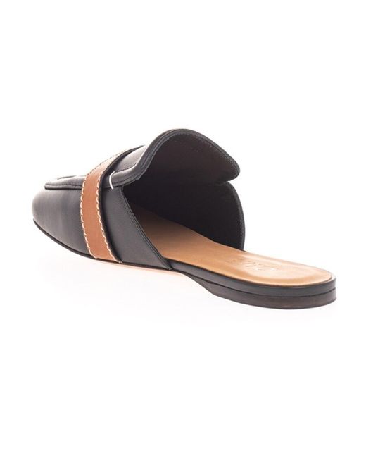 Loewe Brown Gate Flat Mule
