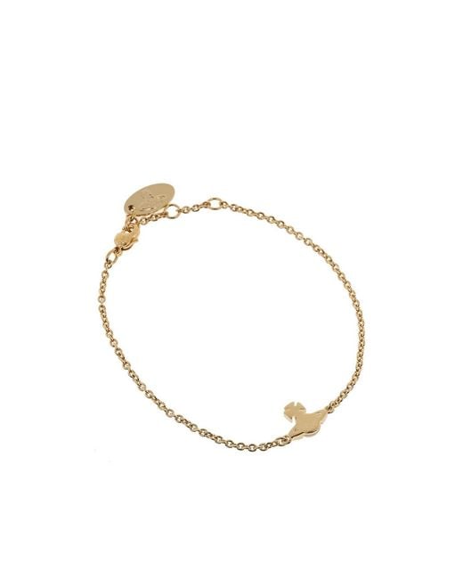 Vivienne Westwood Metallic Logo Bracelet