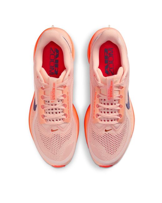 Nike Pink Pegasus Premium Running Shoes for men