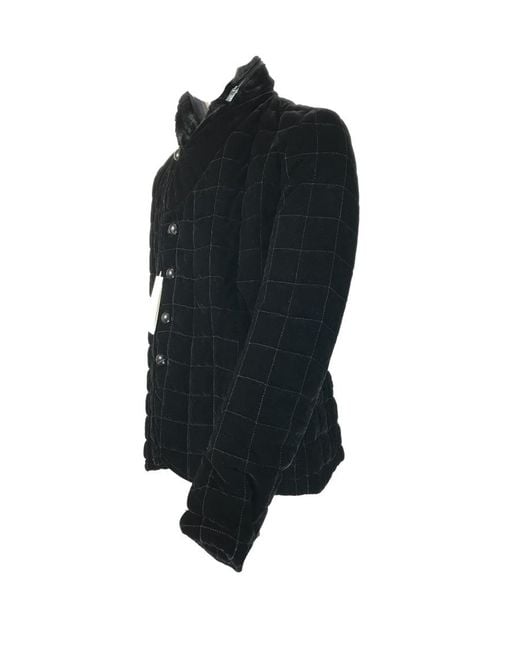 Armani Collezioni Black Emblem Cotton Suit for men