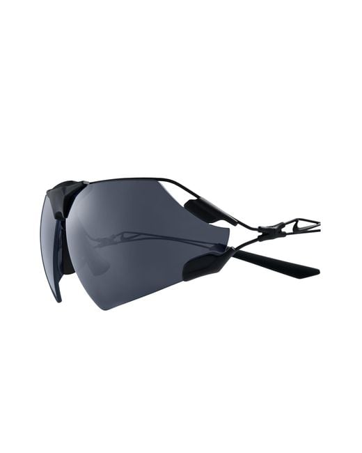 Nike Blue Zeus Edge Polarized Rectangle Frame Sunglasses for men