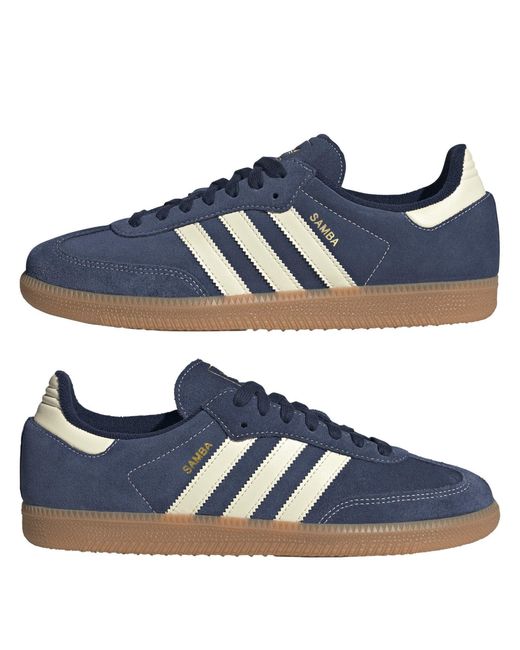 Adidas Originals Blue Simple And Casual Shoes for men