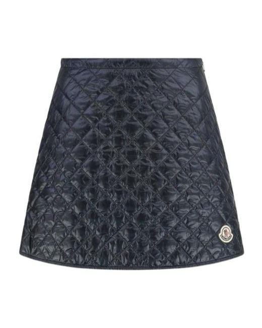 Moncler Gray Logo Skirt