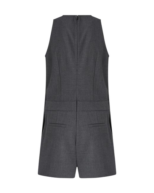 Pinko Gray Jumpsuit