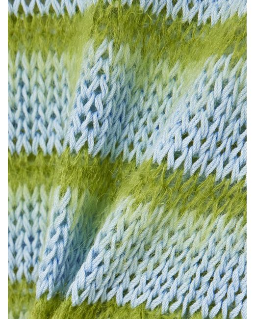 Marni Green Long-Sleeved Sweater