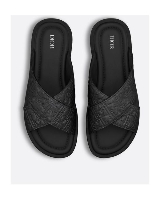 Dior Black Alias Sandal for men