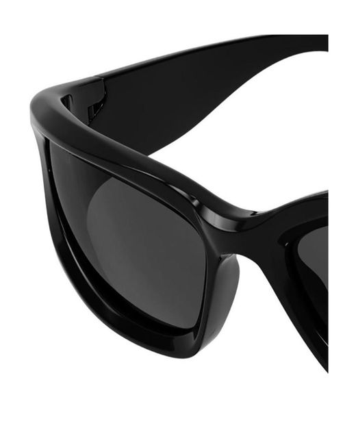 Balenciaga White Eyewear Swift Round Frame Sunglasses for men
