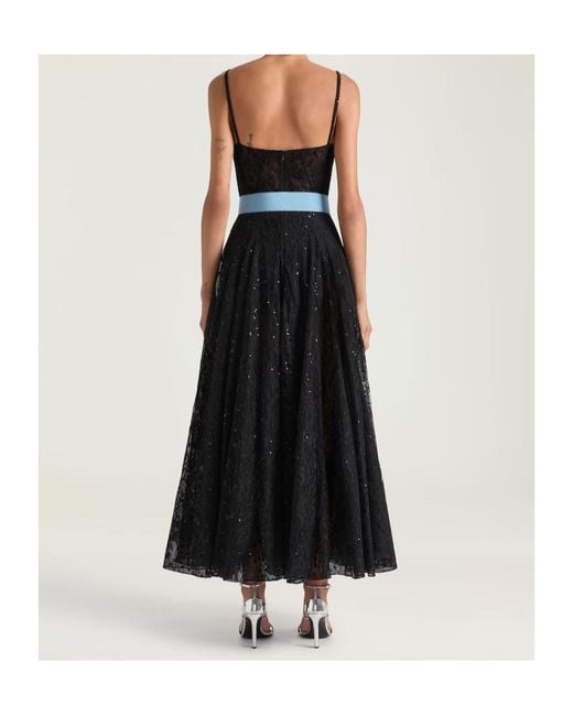 Givenchy Black Sliced Evening Dress