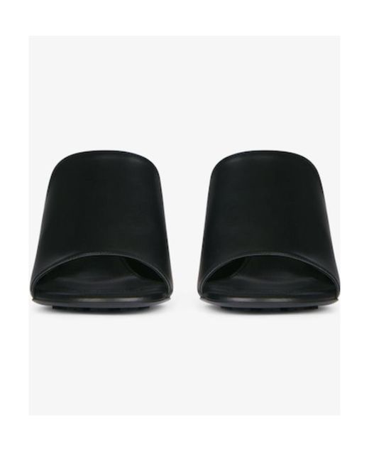 Givenchy Black G Cube Slip-On Heeled Sandals